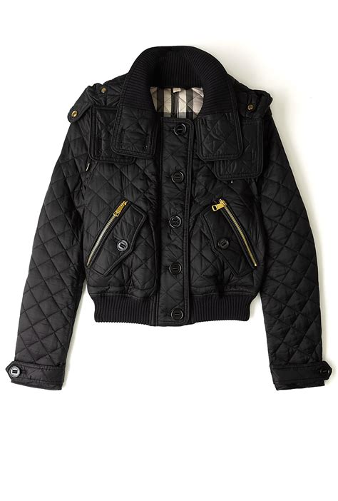 burberry hooded bomber jacket.